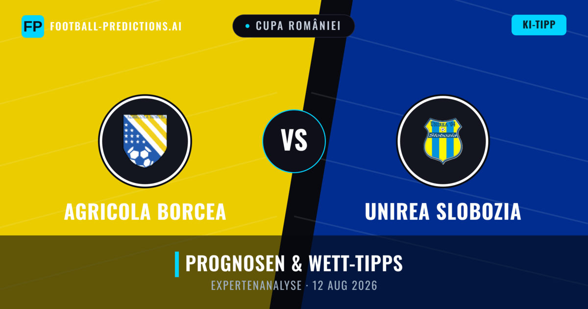 Agricola Borcea vs Unirea Slobozia — Prognose und Spielvorschau
