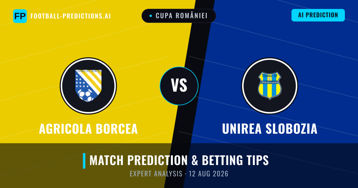 Agricola Borcea vs Unirea Slobozia — match prediction & preview
