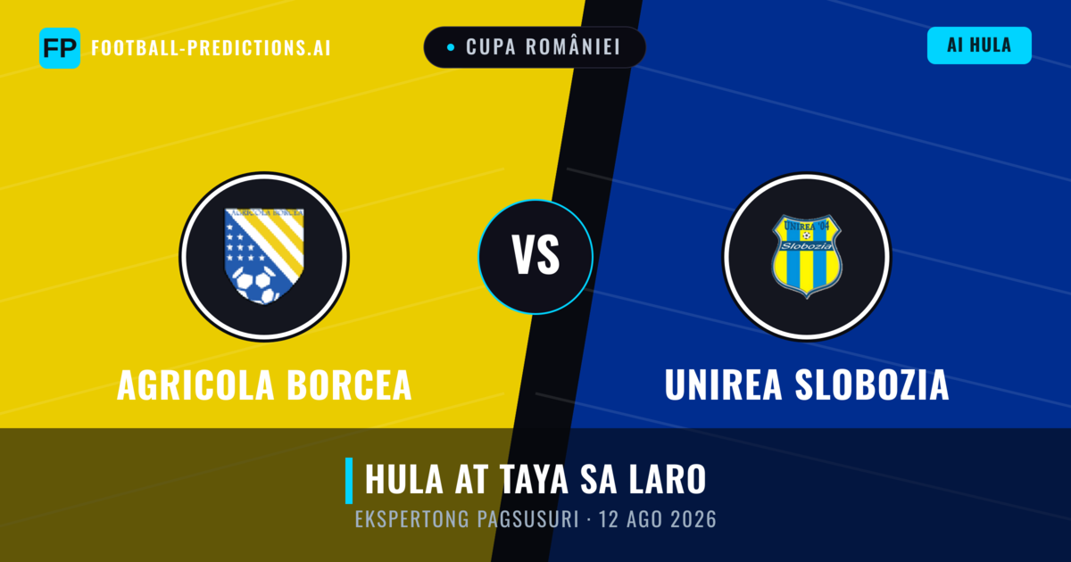 Agricola Borcea vs Unirea Slobozia — hula at preview ng laban