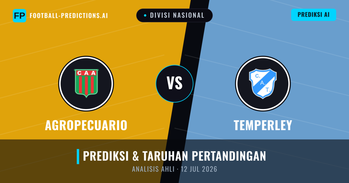 Agropecuario vs Temperley — prediksi dan pratinjau pertandingan