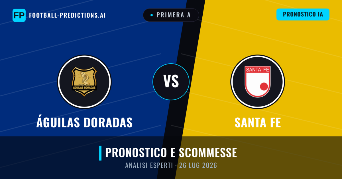Águilas Doradas vs Santa Fe — pronostico e anteprima del match