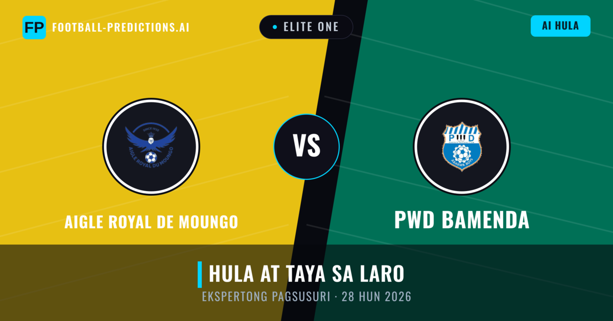 Aigle Royal de Moungo vs PWD Bamenda — hula at preview ng laban