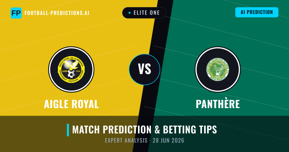 Aigle Royal vs Panthère — match prediction & preview