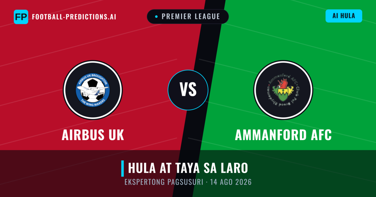 Airbus UK vs Ammanford AFC — hula at preview ng laban