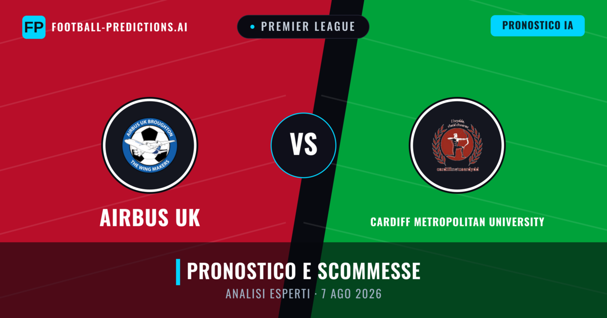Airbus UK vs Cardiff Metropolitan University — pronostico e anteprima del match