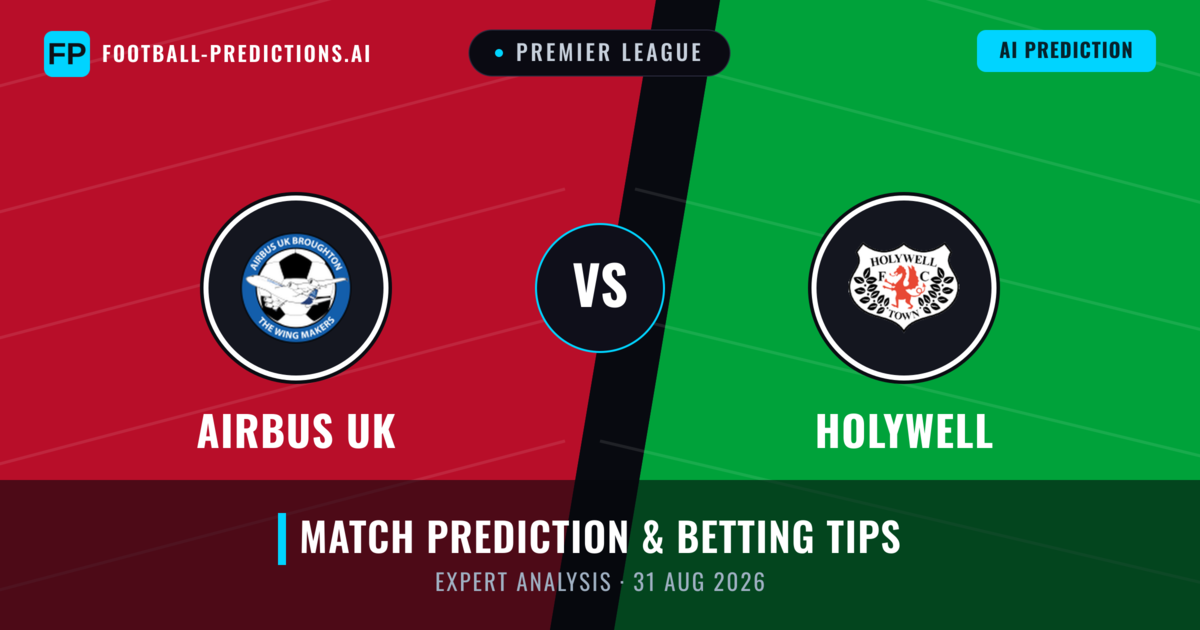 Airbus UK vs Holywell — match prediction & preview