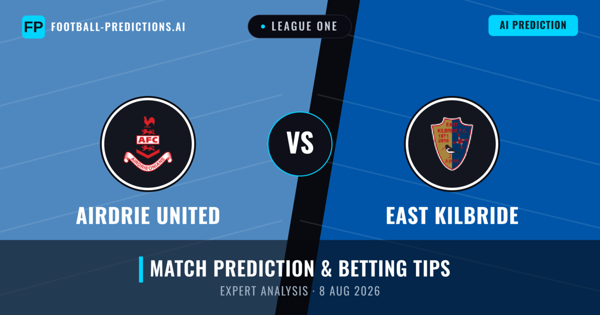 Airdrie United vs East Kilbride — match prediction & preview