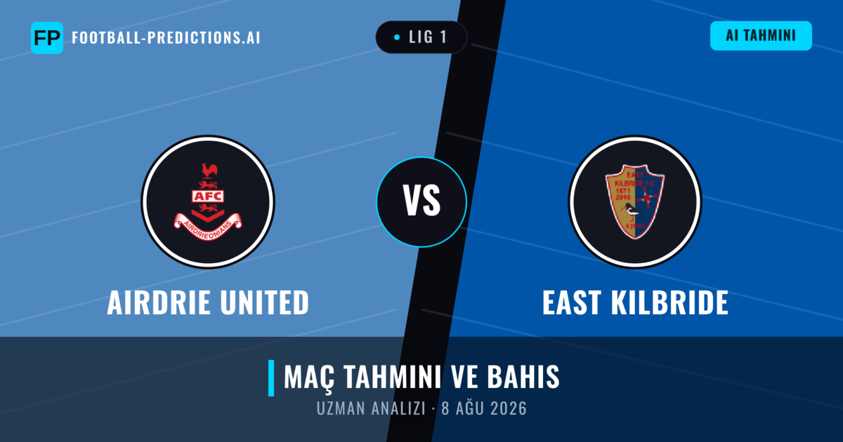 Airdrie United - East Kilbride — maç tahmini ve önizleme
