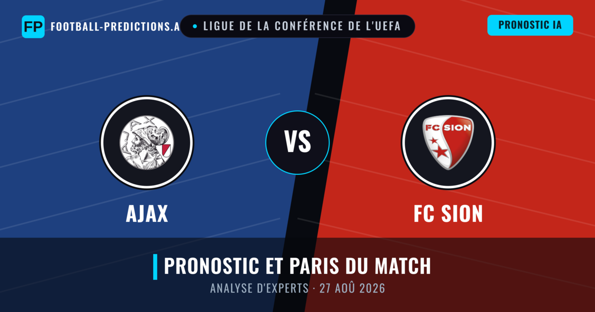 Ajax vs FC Sion — pronostic et avant-match