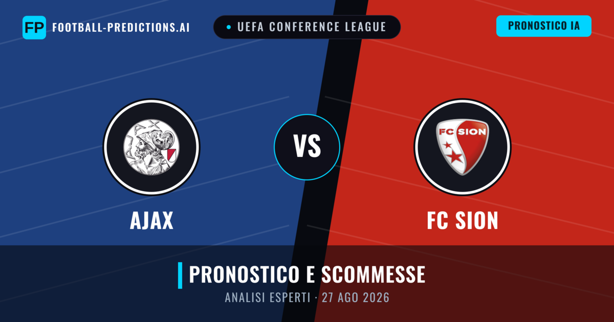 Ajax vs FC Sion — pronostico e anteprima del match