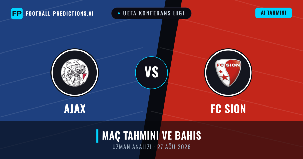 Ajax - FC Sion — maç tahmini ve önizleme