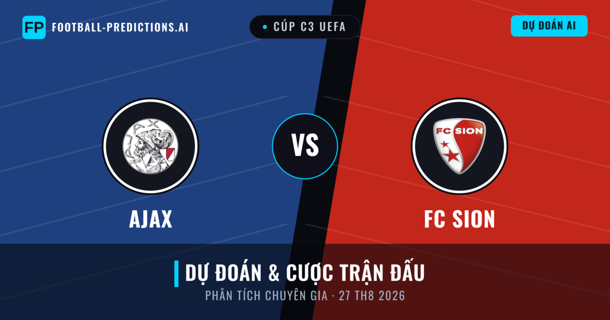 Ajax vs FC Sion — dự đoán và xem trước trận đấu