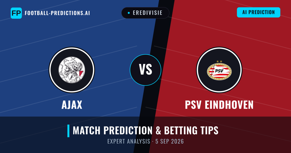 Ajax vs PSV Eindhoven — match prediction & preview