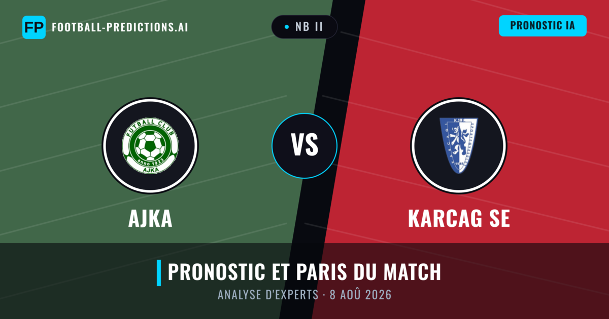 Ajka vs Karcag SE — pronostic et avant-match