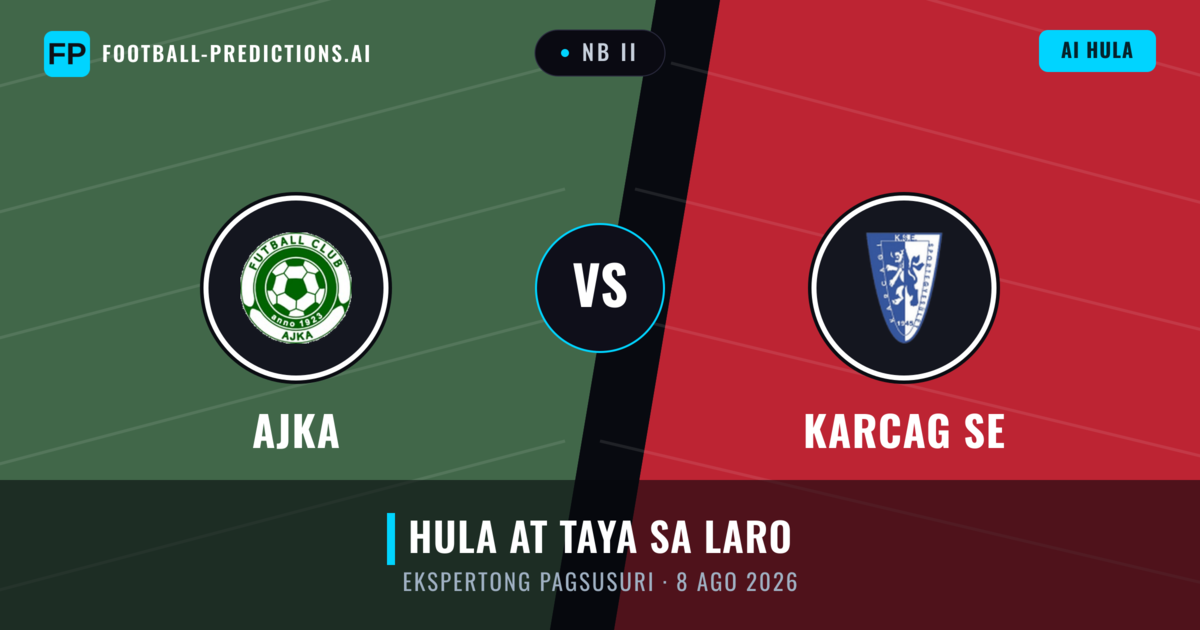 Ajka vs Karcag SE — hula at preview ng laban