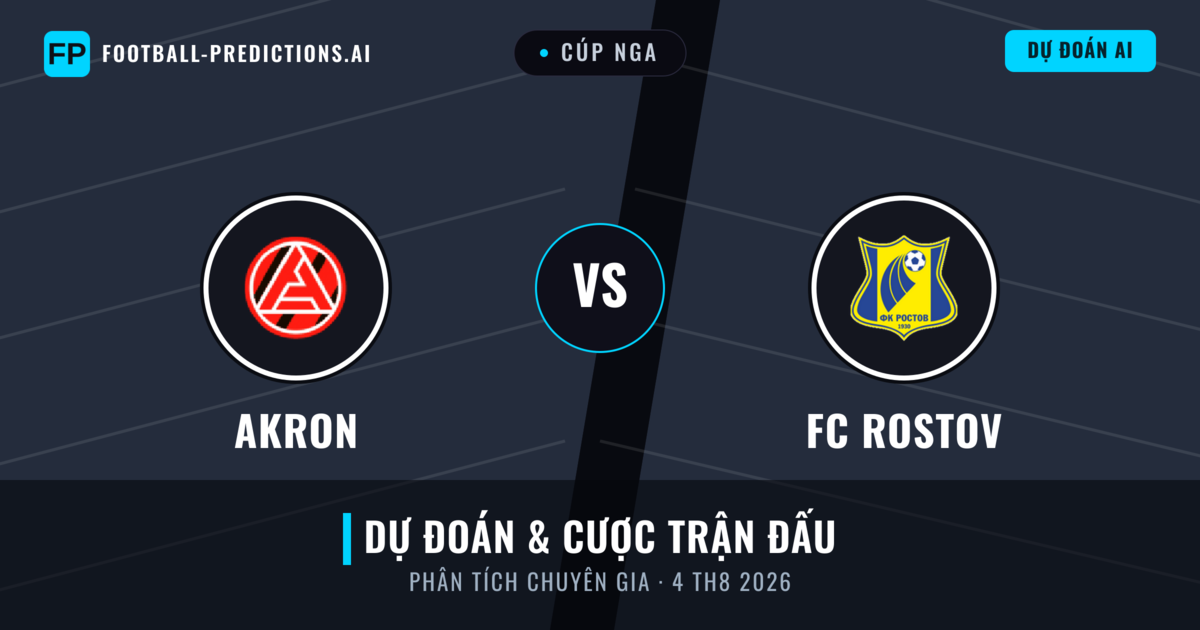 Akron vs FC Rostov — dự đoán và xem trước trận đấu