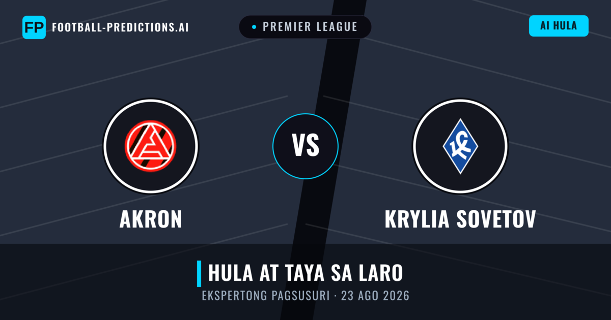 Akron vs Krylia Sovetov — hula at preview ng laban