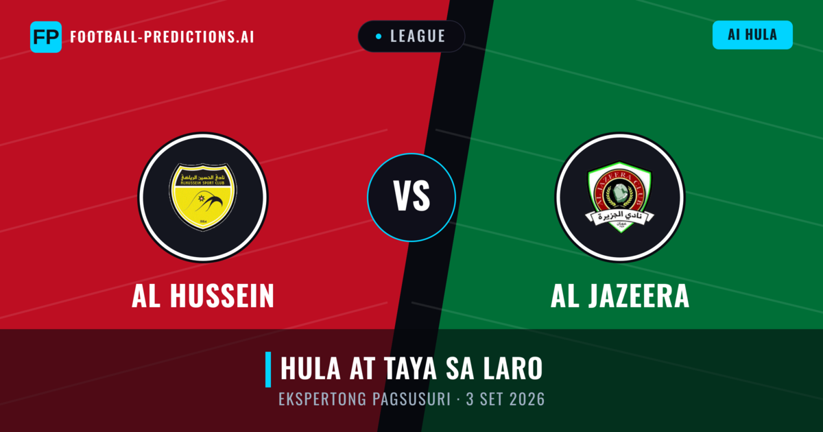 Al Hussein vs Al Jazeera — hula at preview ng laban