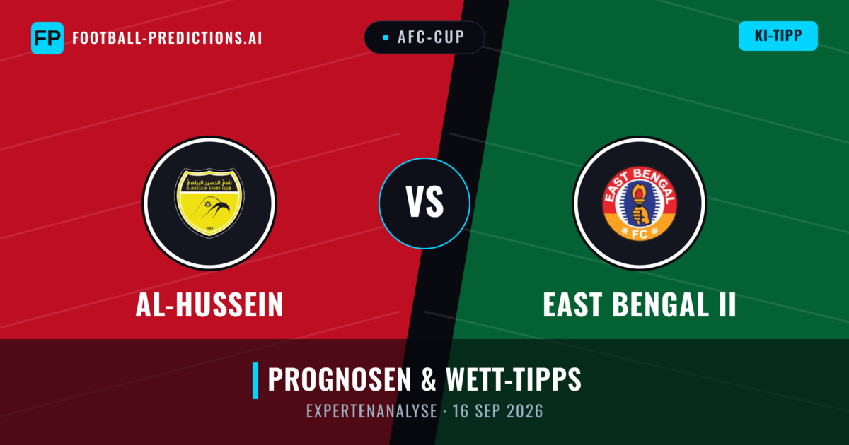 Al-Hussein vs East Bengal II — Prognose und Spielvorschau