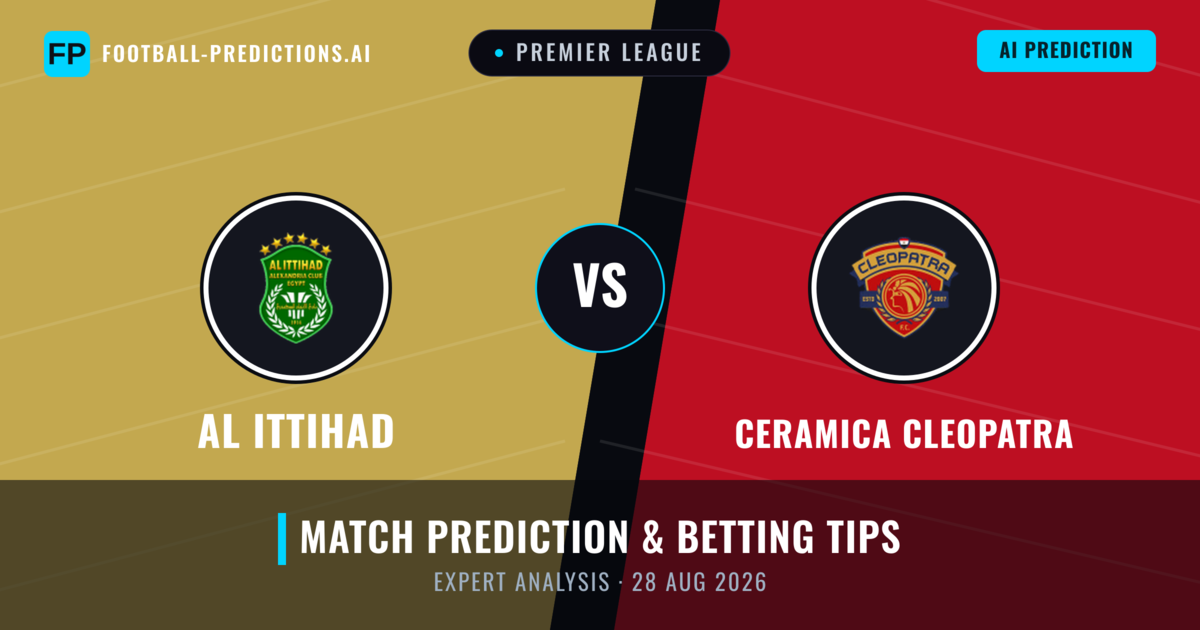 Al Ittihad vs Ceramica Cleopatra — match prediction & preview