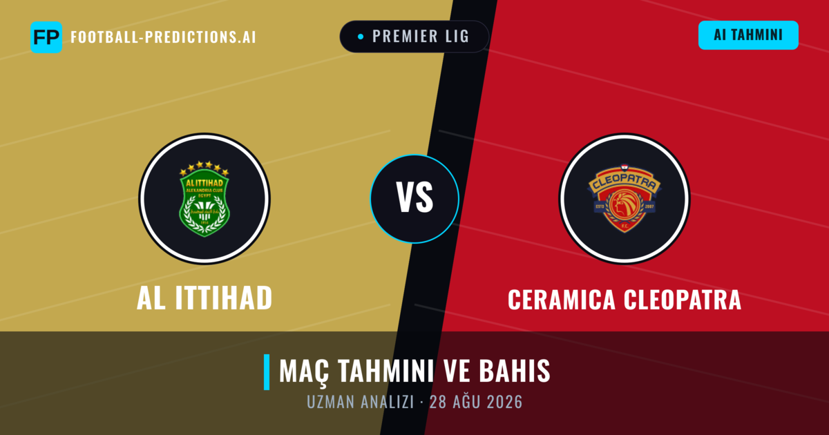 Al Ittihad - Ceramica Cleopatra — maç tahmini ve önizleme