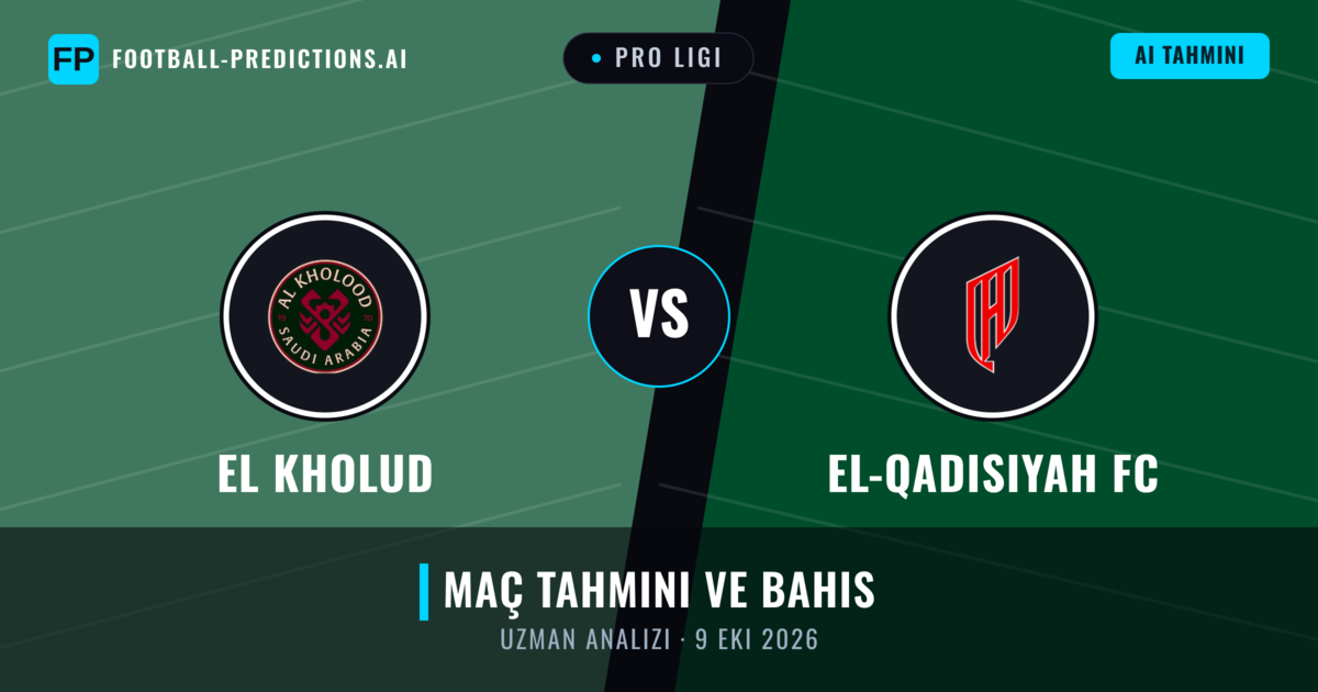 El Kholud - El-Qadisiyah FC — maç tahmini ve önizleme