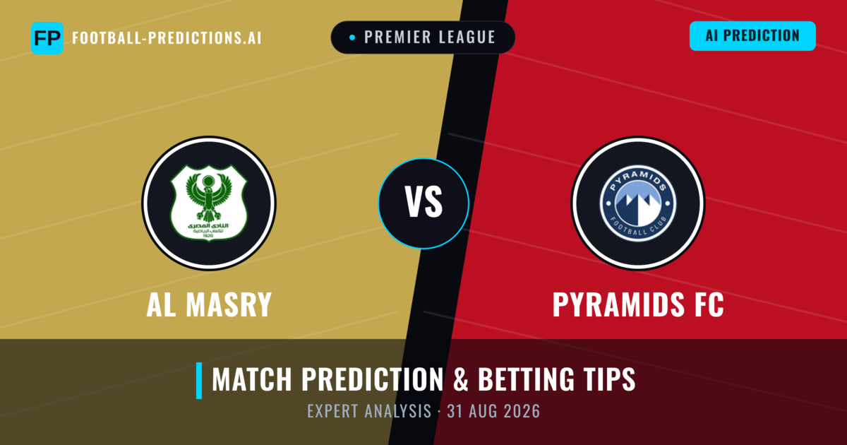 AL Masry vs Pyramids FC — match prediction & preview