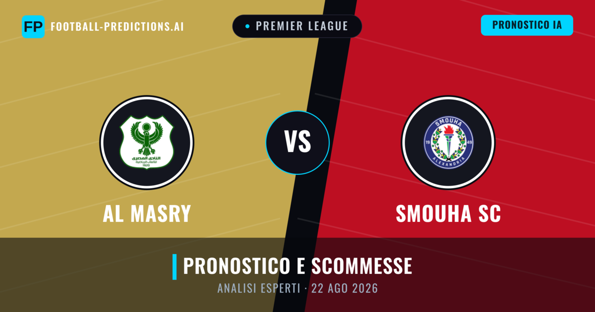 AL Masry vs Smouha SC — pronostico e anteprima del match