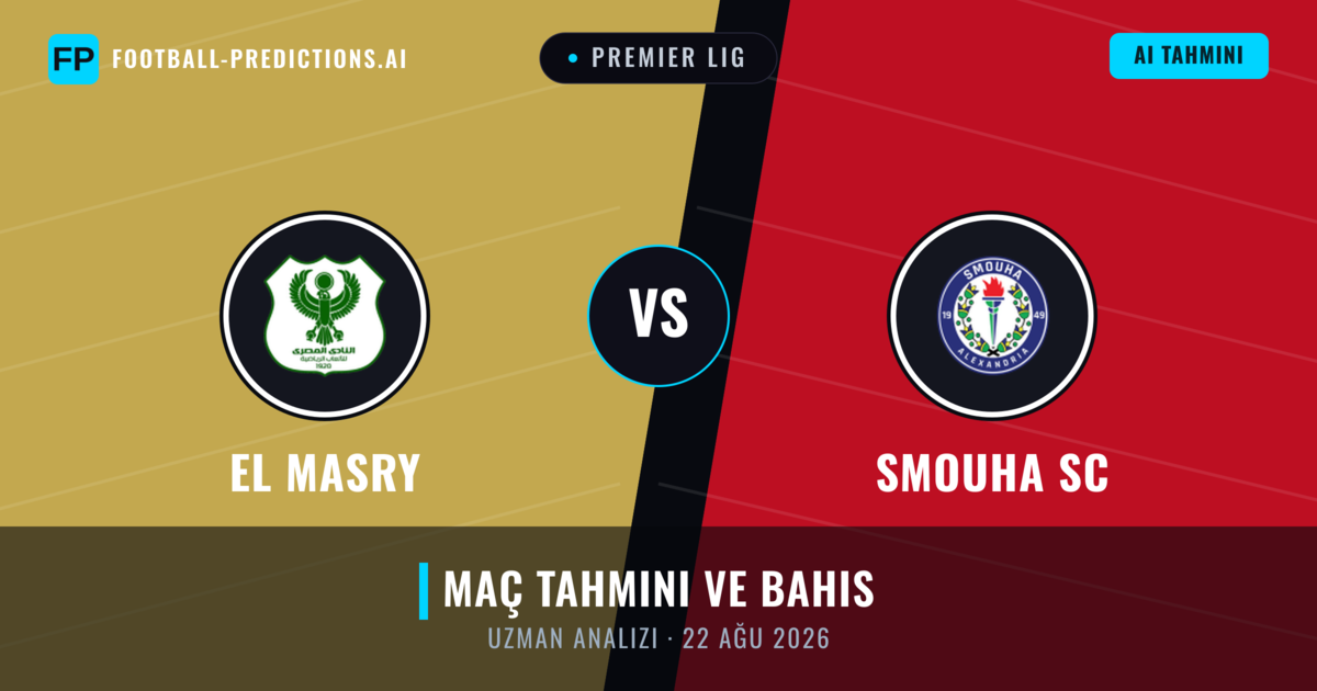El Masry - Smouha SC — maç tahmini ve önizleme