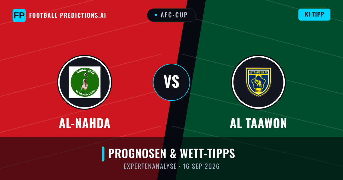 Al-Nahda vs Al Taawon — Prognose und Spielvorschau