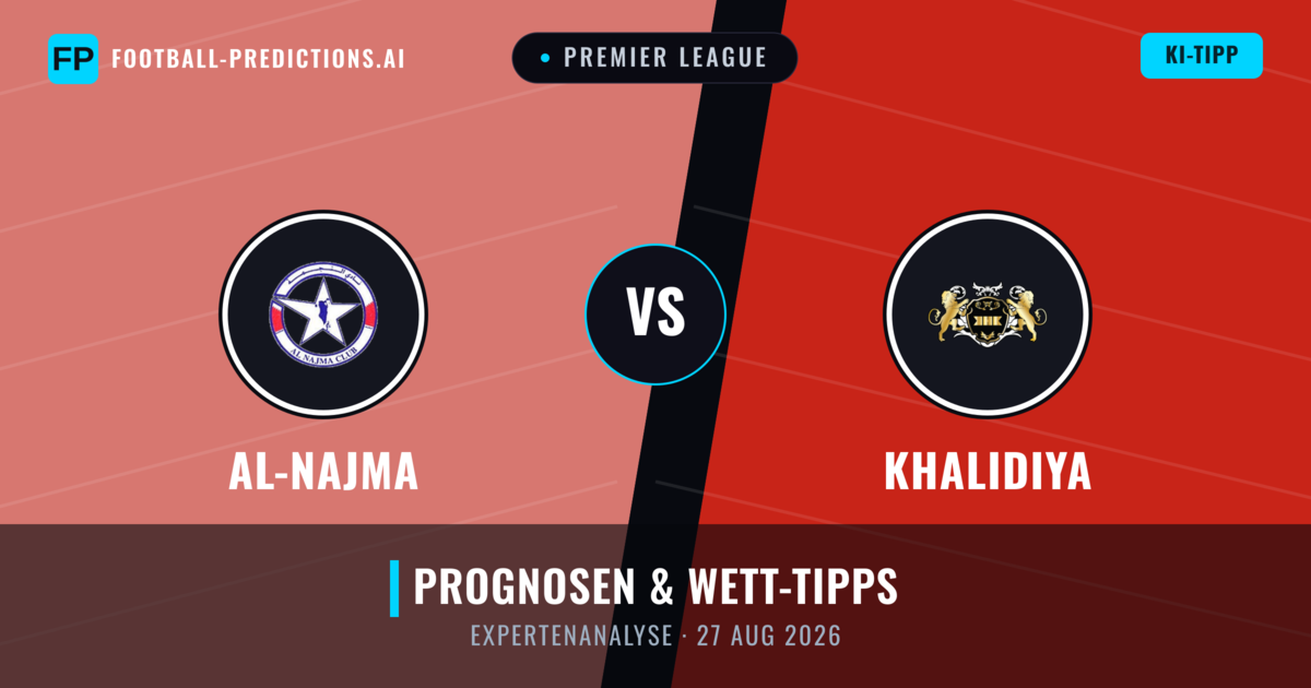 Al-Najma vs Khalidiya — Prognose und Spielvorschau