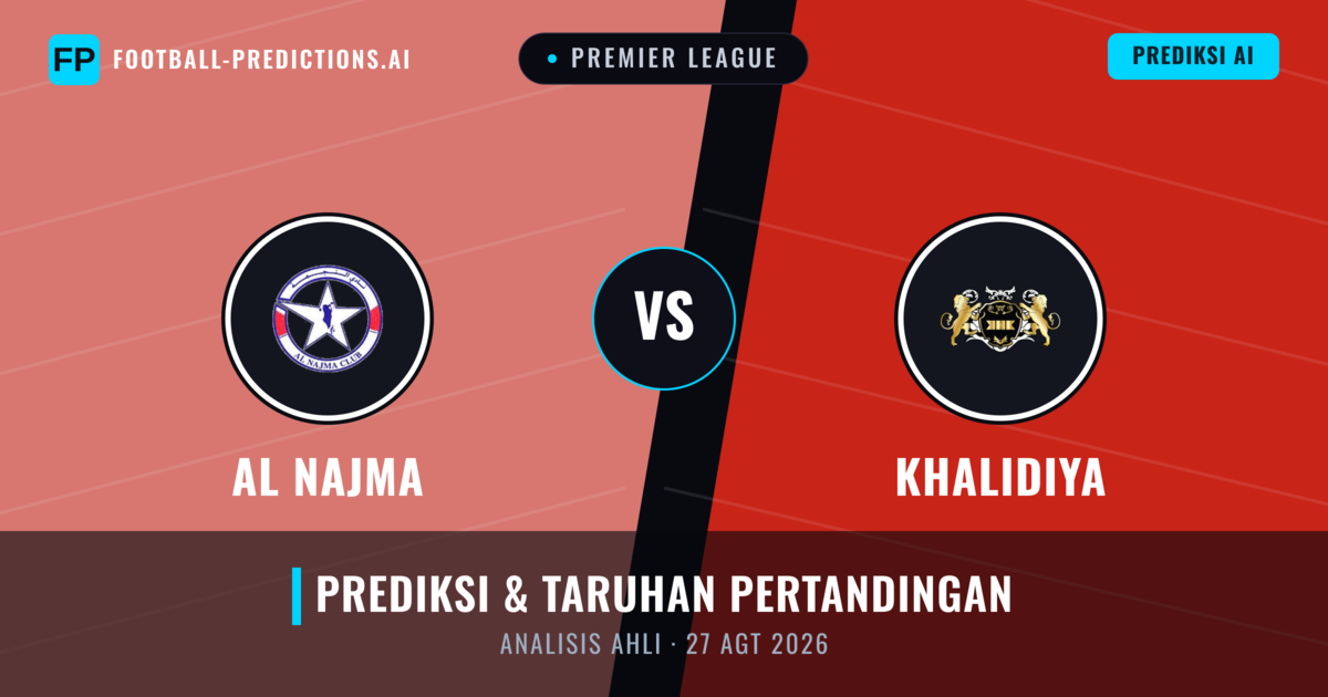 Al Najma vs Khalidiya — prediksi dan pratinjau pertandingan