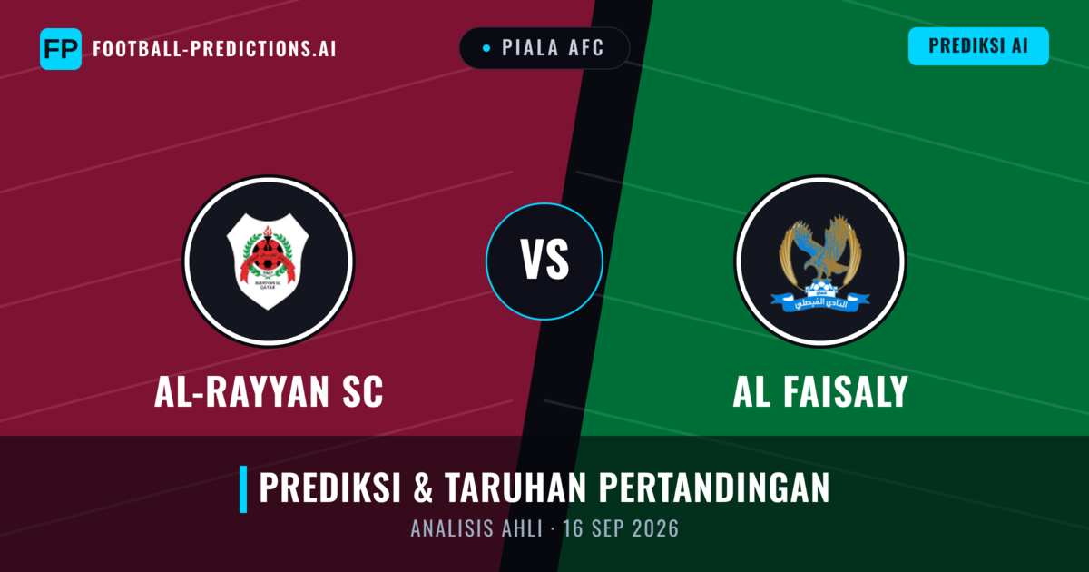 Al-Rayyan SC vs Al Faisaly — prediksi dan pratinjau pertandingan
