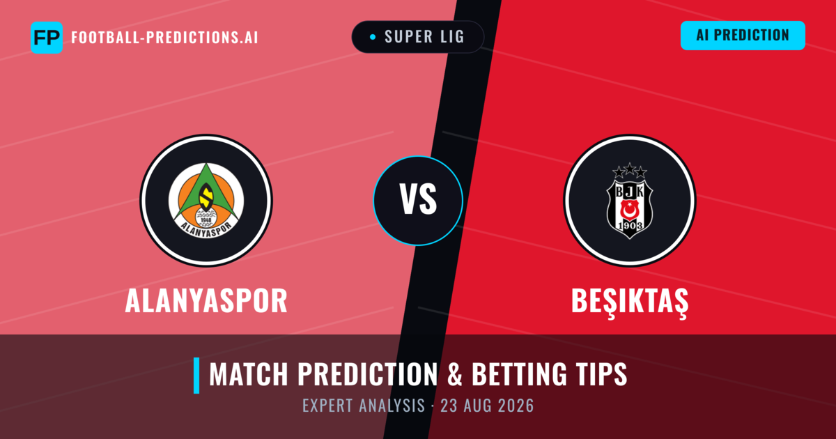 Alanyaspor vs Beşiktaş — match prediction & preview