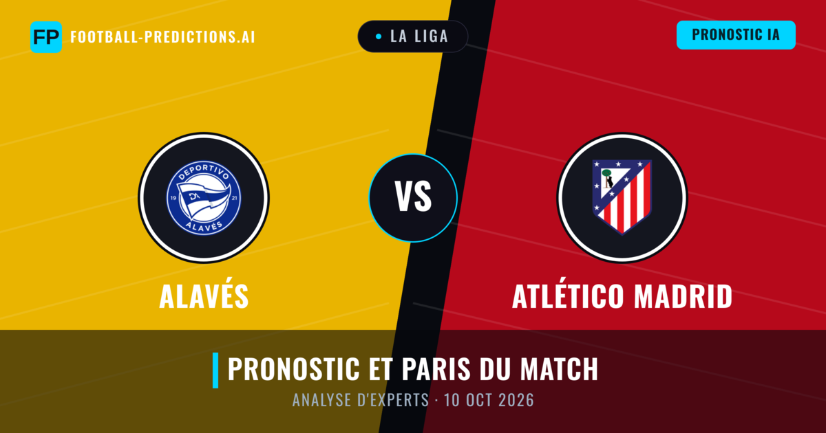 Alavés vs Atlético Madrid — pronostic et avant-match