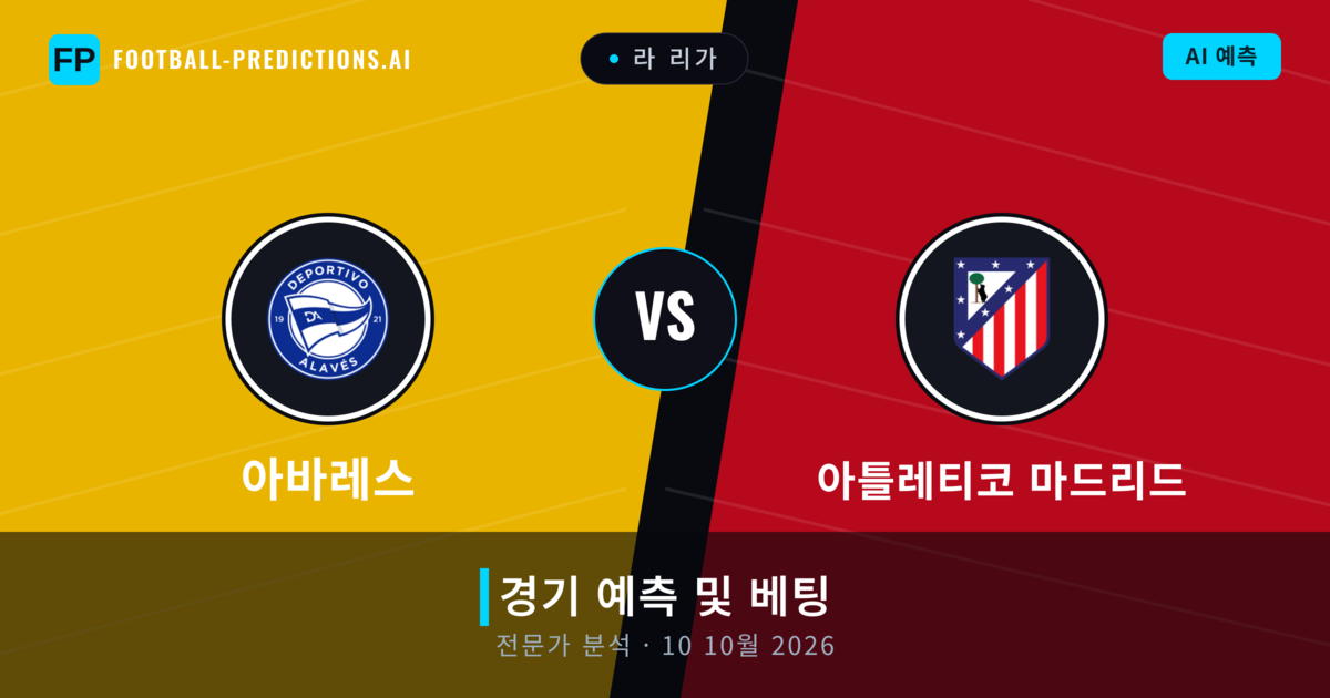 아바레스 대 아틀레티코 마드리드 — 경기 예측 및 프리뷰