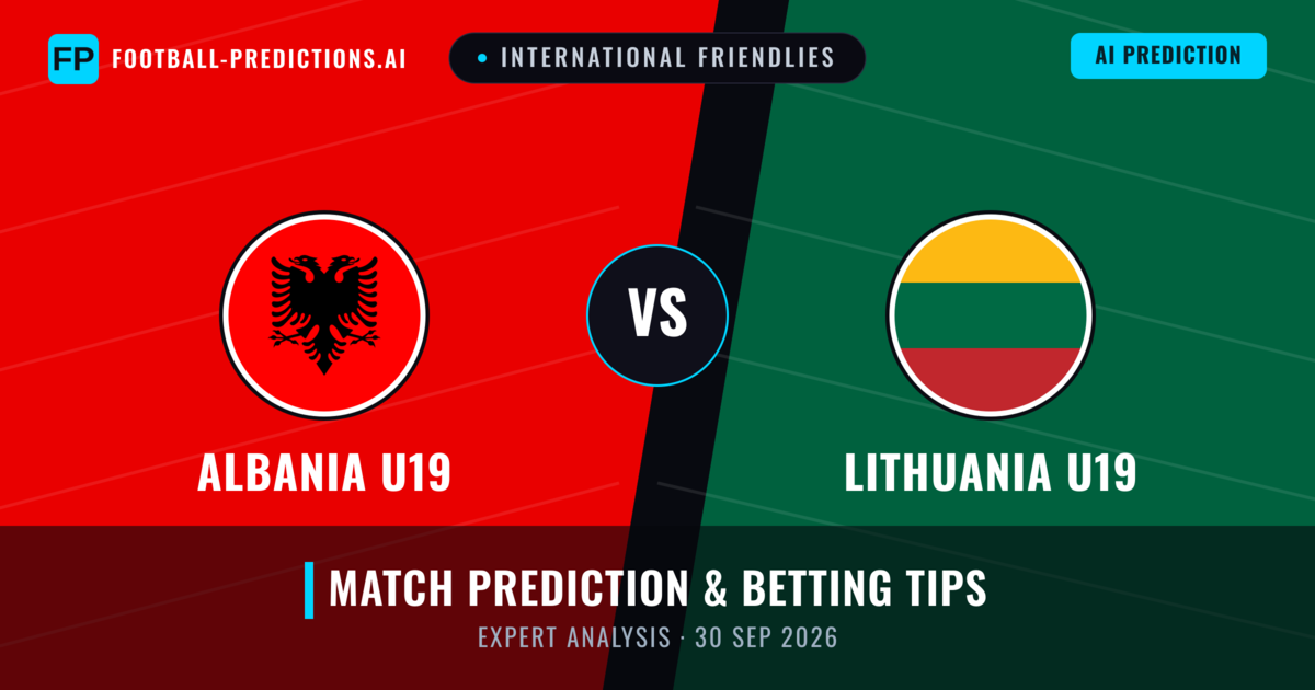 Albania U19 vs Lithuania U19 — match prediction & preview