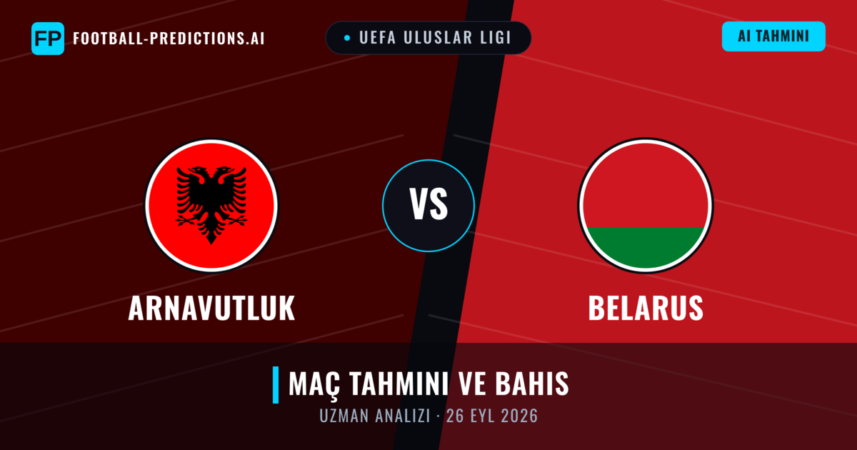 Arnavutluk - Belarus — maç tahmini ve önizleme