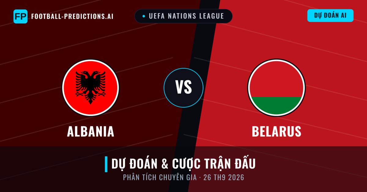 Albania vs Belarus — dự đoán và xem trước trận đấu