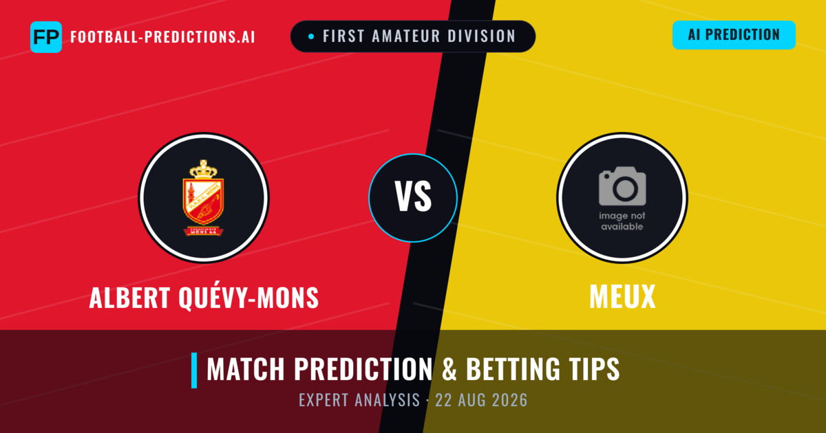 Albert Quévy-Mons vs Meux — match prediction & preview