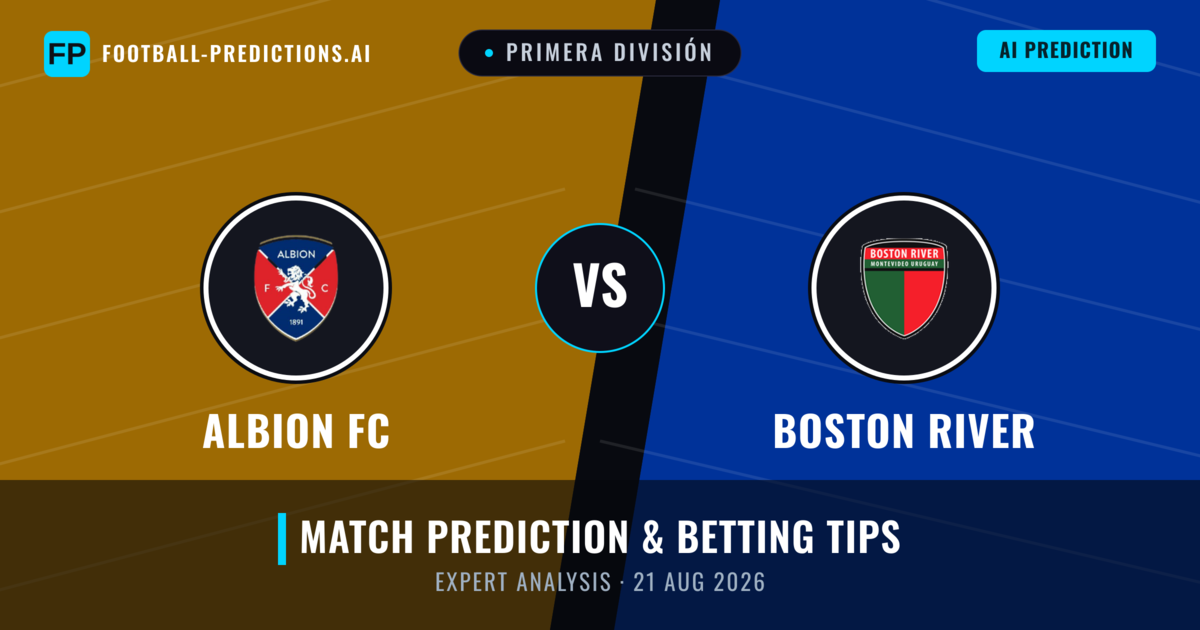 Albion FC vs Boston River — match prediction & preview