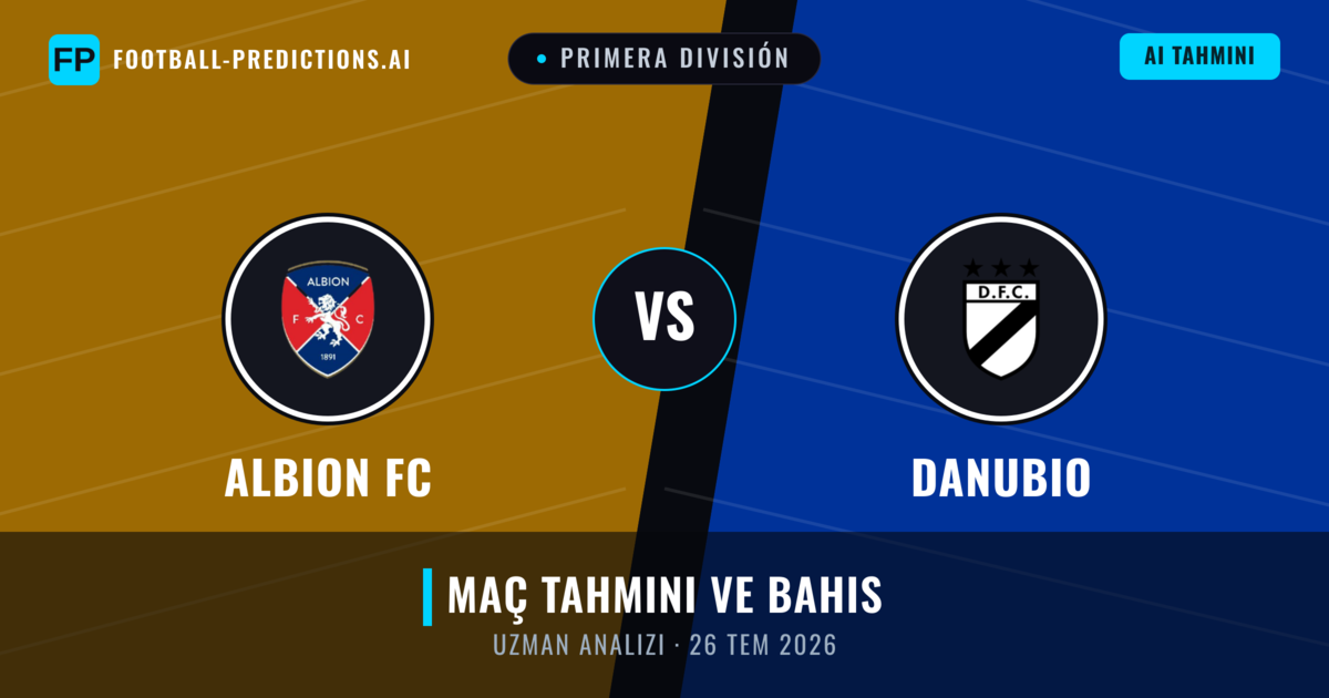 Albion FC - Danubio — maç tahmini ve önizleme