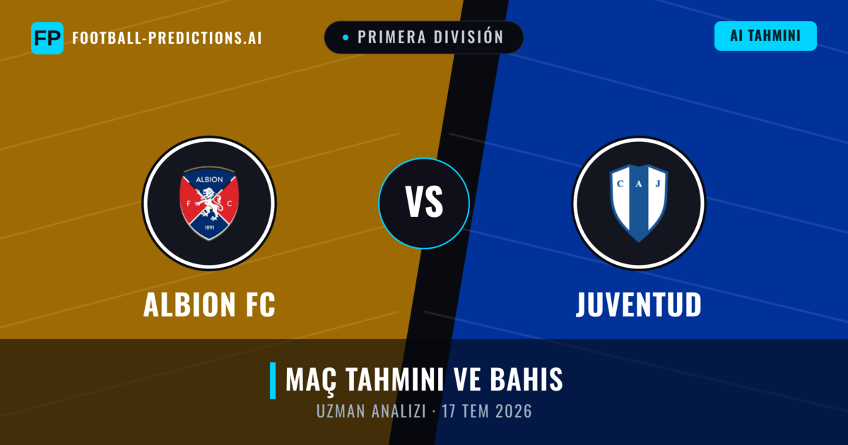Albion FC - Juventud — maç tahmini ve önizleme