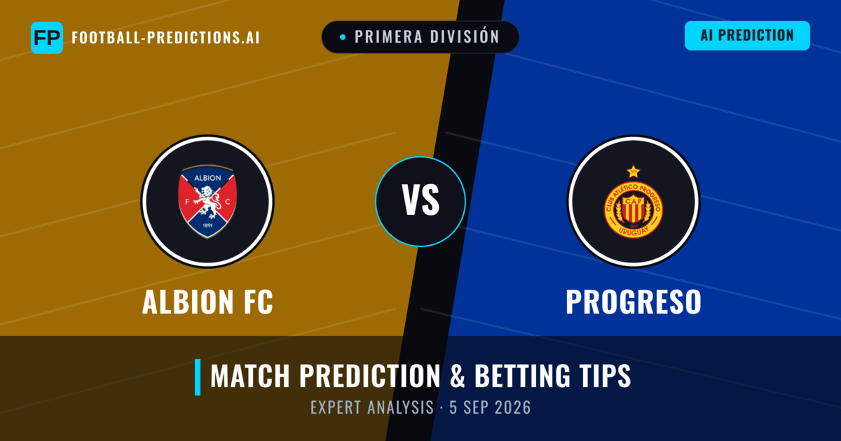 Albion FC vs Progreso — match prediction & preview