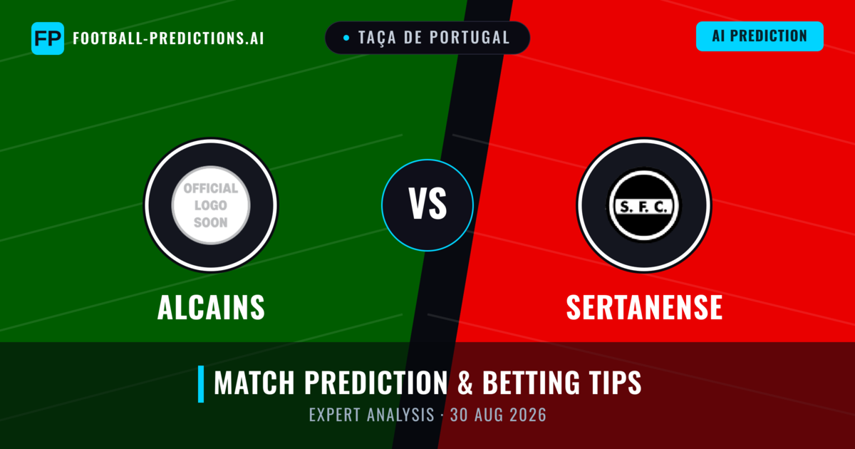 Alcains vs Sertanense — match prediction & preview