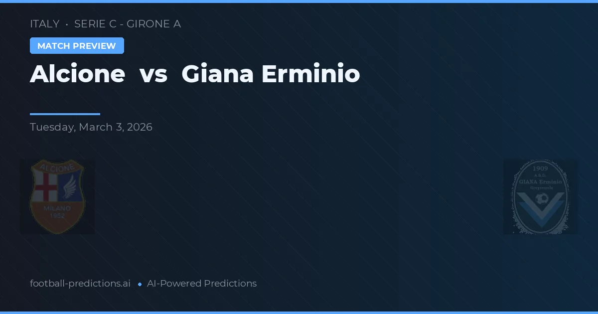 Alcione vs Giana Erminio — hula at preview ng laban