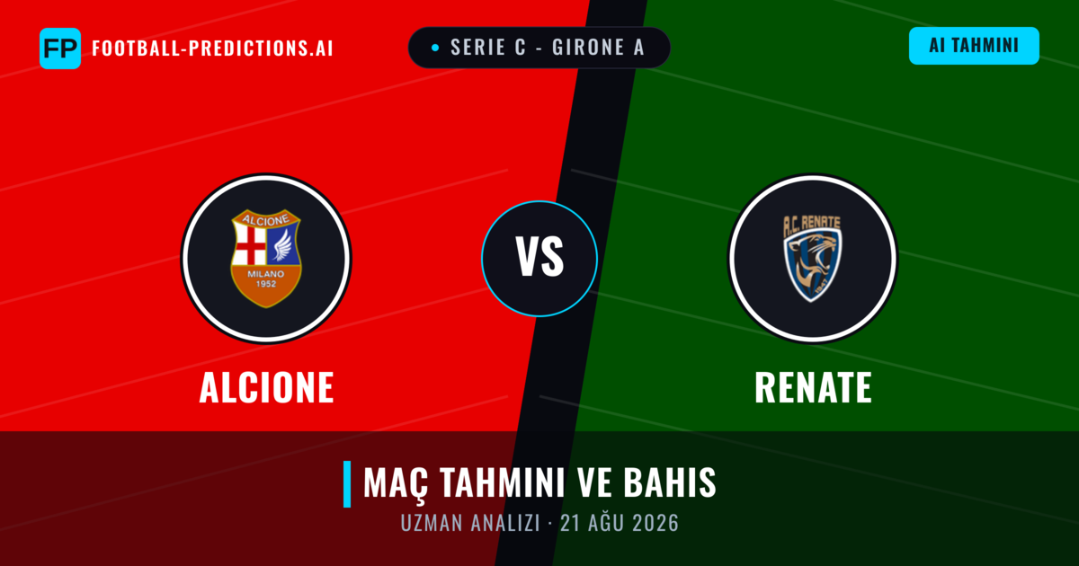 Alcione - Renate — maç tahmini ve önizleme