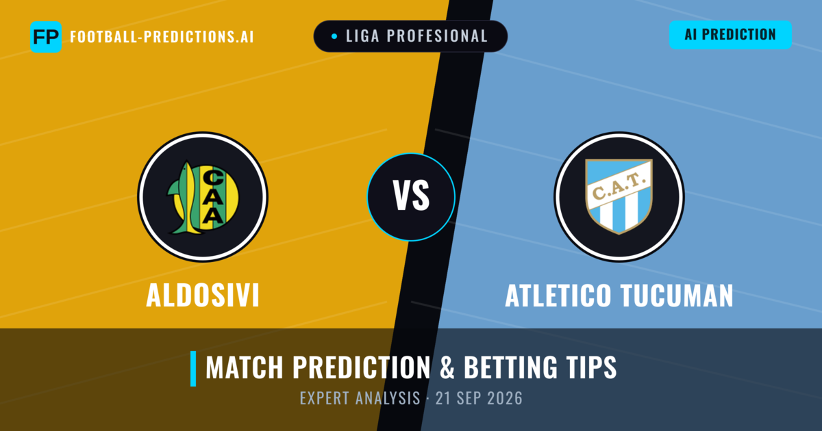 Aldosivi vs Atletico Tucuman — match prediction & preview