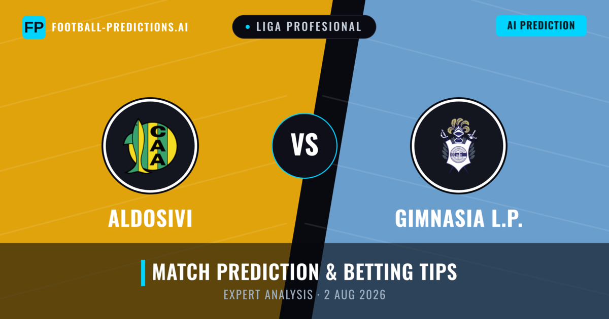Aldosivi vs Gimnasia L.P. — match prediction & preview