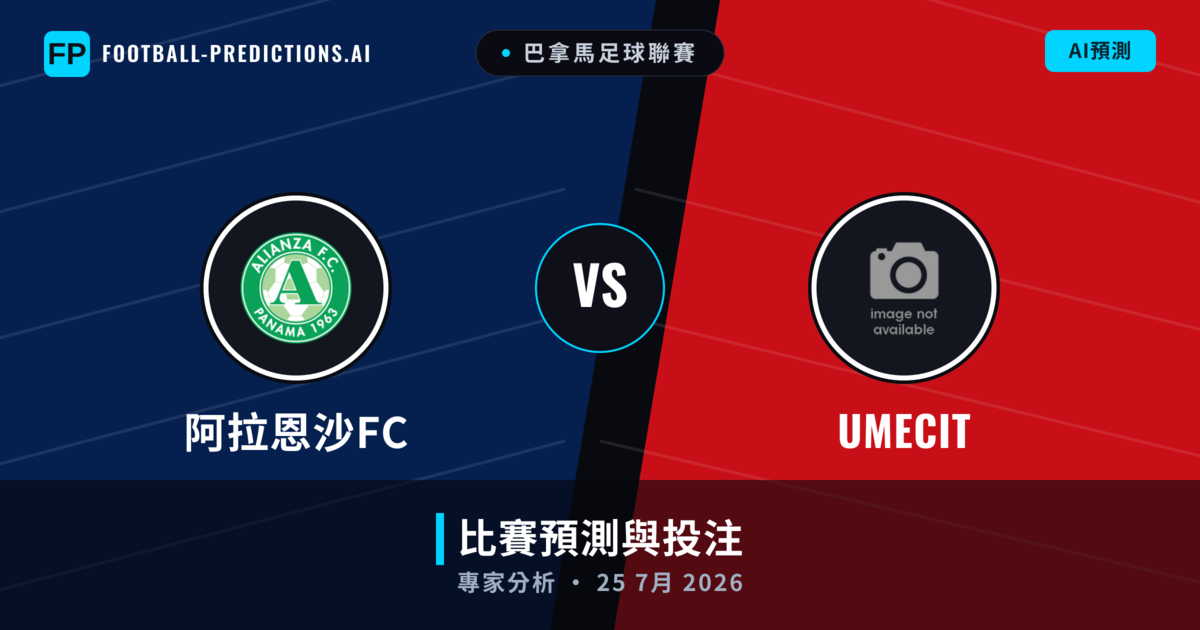 阿拉恩沙FC vs UMECIT — 比赛预测和前瞻